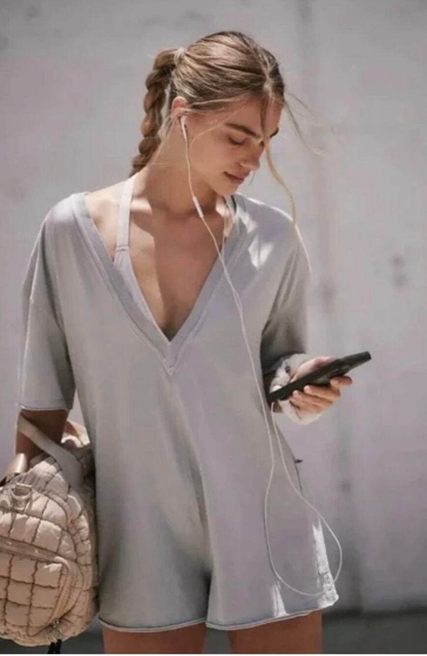 FP Movement Hot Shot Tee Romper by Free People